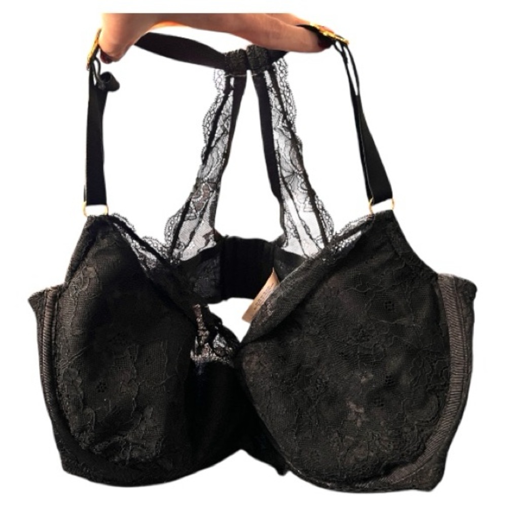 Cacique Black Lace Bra 42G